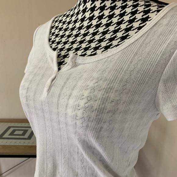 White see through shirt - Picture 6 of 9